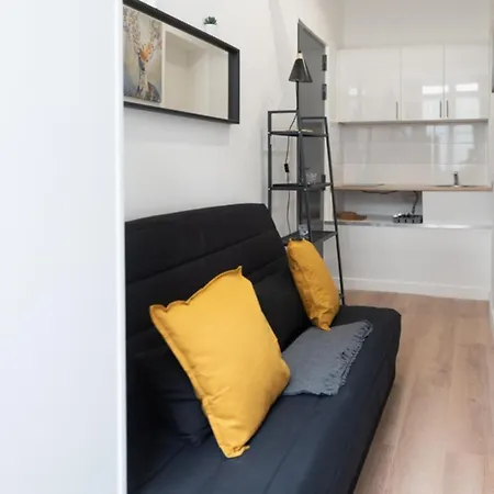 Nice Bright Studio Near Montmartre